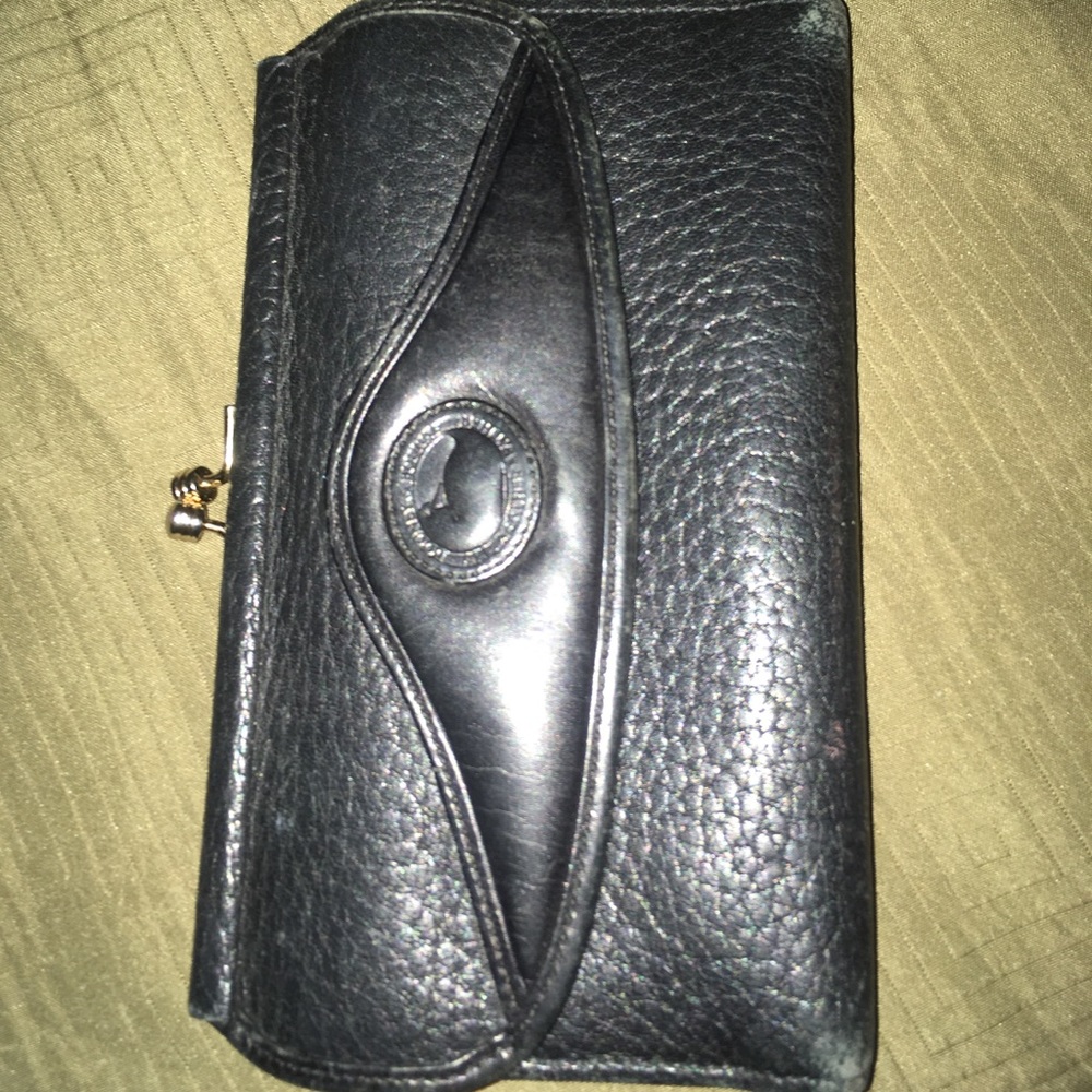 VINTAGE Dooney And Bourke CHECKBOOK ORGNZR Wallet